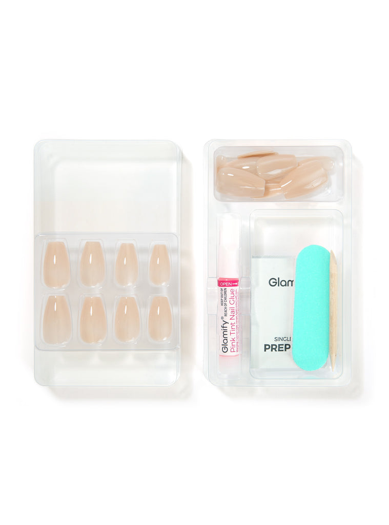 Naked Press On Nails