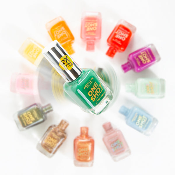 One Shot Nail Polish: Crystal Clear | Absolute New York