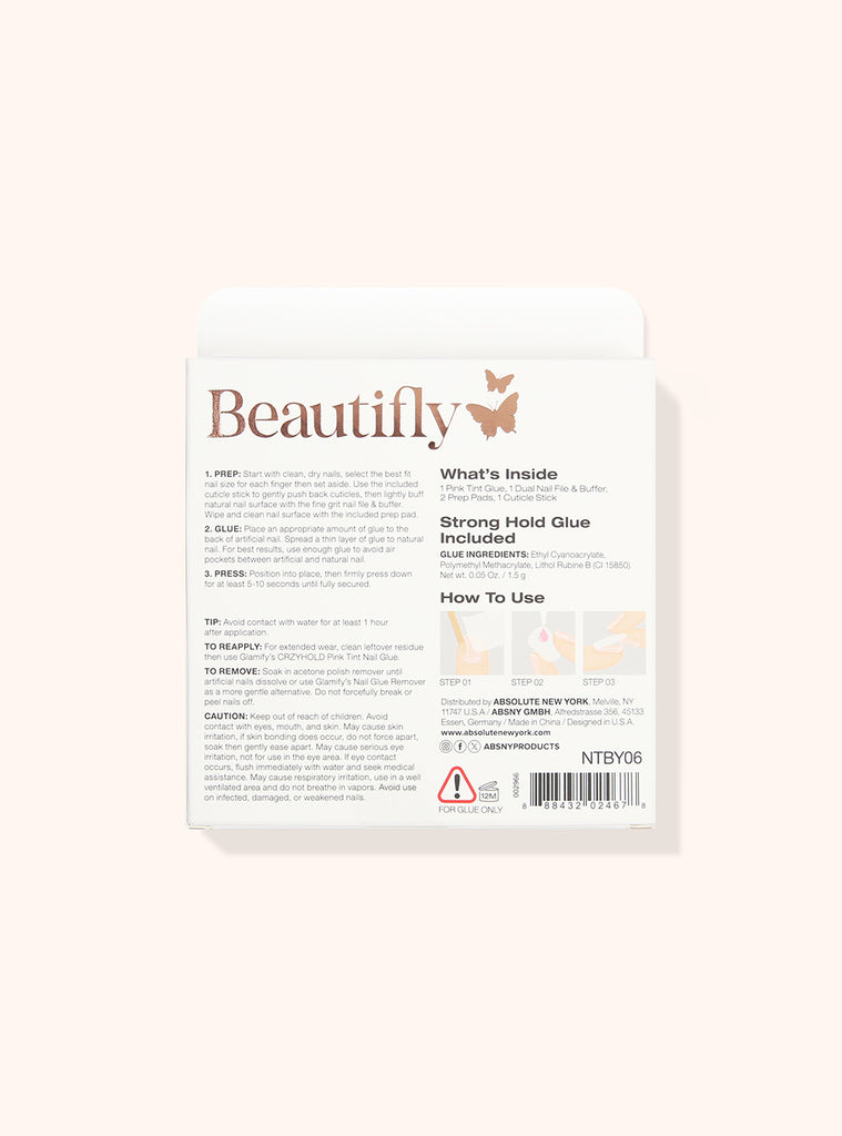 Beautifly: Press-on Nails - Coffin Medium