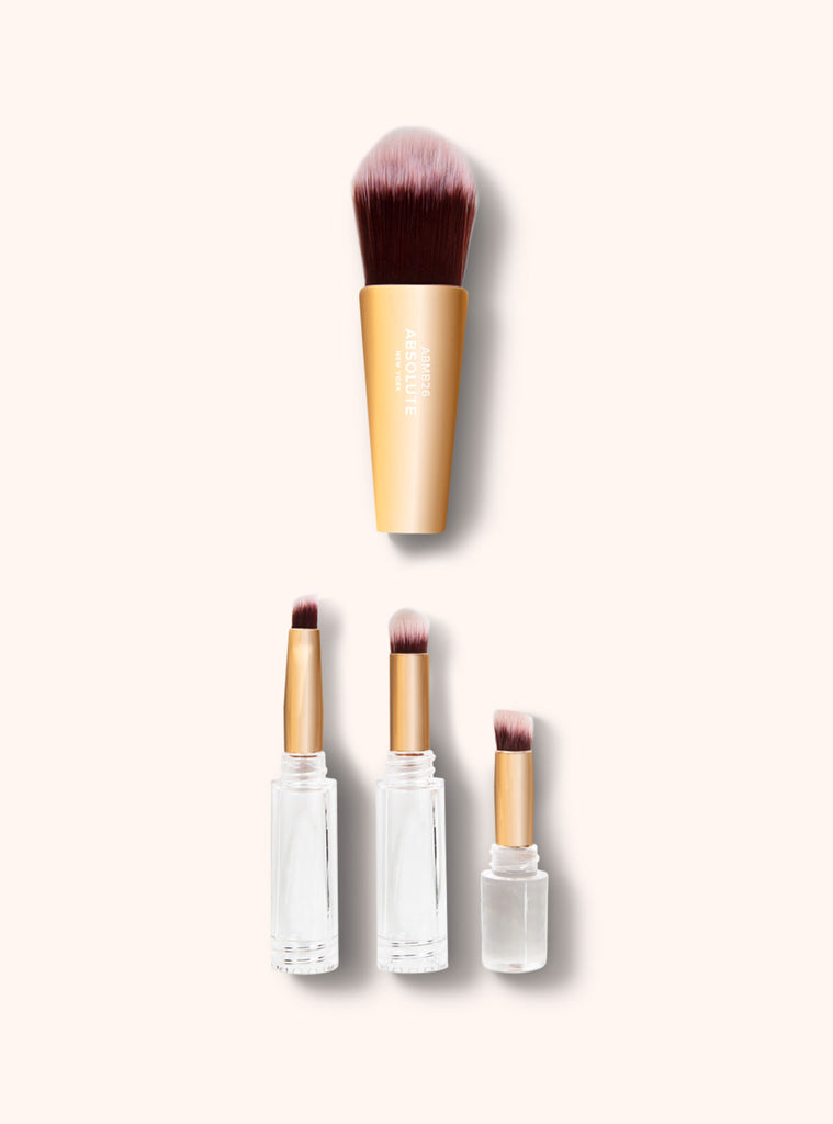 4-in-1 Foundation + Eye Brush | Multi-Purpose Makeup Brush