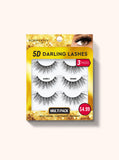 5D Darling Lashes - 3 Pairs ELDM14 PARKER