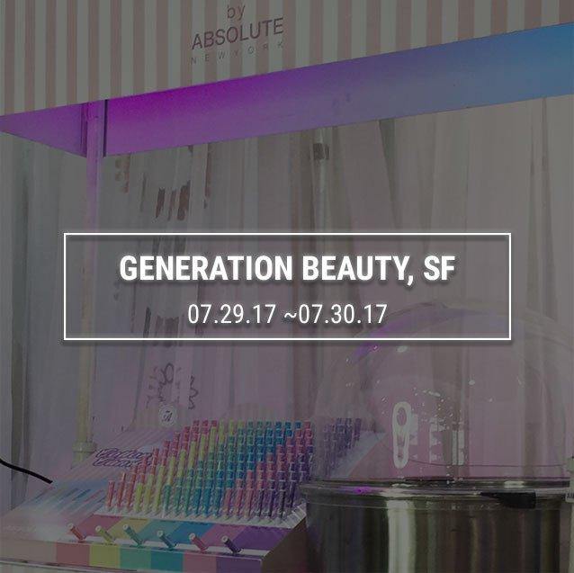 Generation Beauty San Francisco - 2017