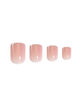 NTNK03 Naked Press On Nails - Square Short