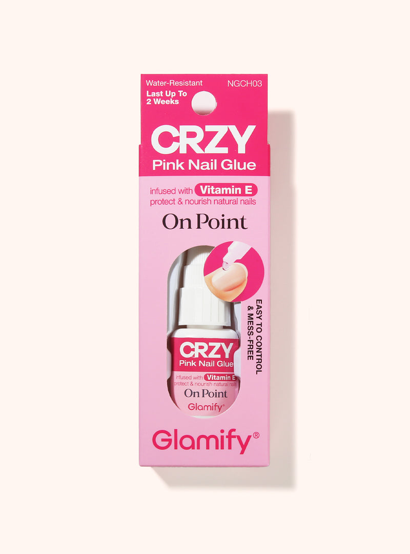 On Point Pink Nail Glue