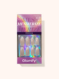 NTMR01 Mesmerize Premium Press On Nails - Almond Long