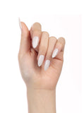 NTNK01 Naked Press On Nails - Almond Medium