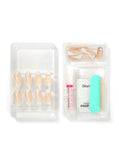 NTFC03 French Chic Press On Nails - Almond Medium