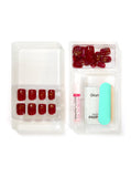 NTME04 Mesmerize Deluxe Press On Nails - Square Short