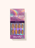 NTMR07 Mesmerize Premium Press On Nails - Almond Medium