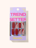 NTTS08 Trendsetter Press On Nails - Square Long