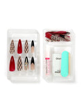 NTCT07 Couture Press On Nails - Stiletto X-Long