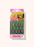 NTCW03 Clawtoon Press On Nails - Almond Long