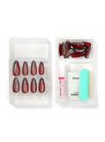 NTCW04 Clawtoon Press On Nails - Almond Long