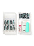 NTCW07 Clawtoon Press On Nails - Almond Long