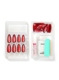 NTCW08 Clawtoon Press On Nails - Almond Long