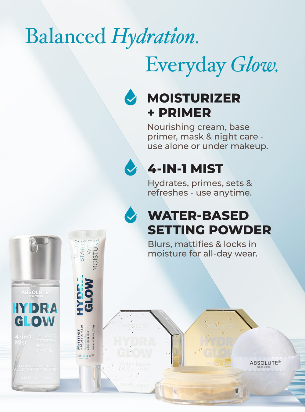 Hydra Glow Collection | Absolute New York