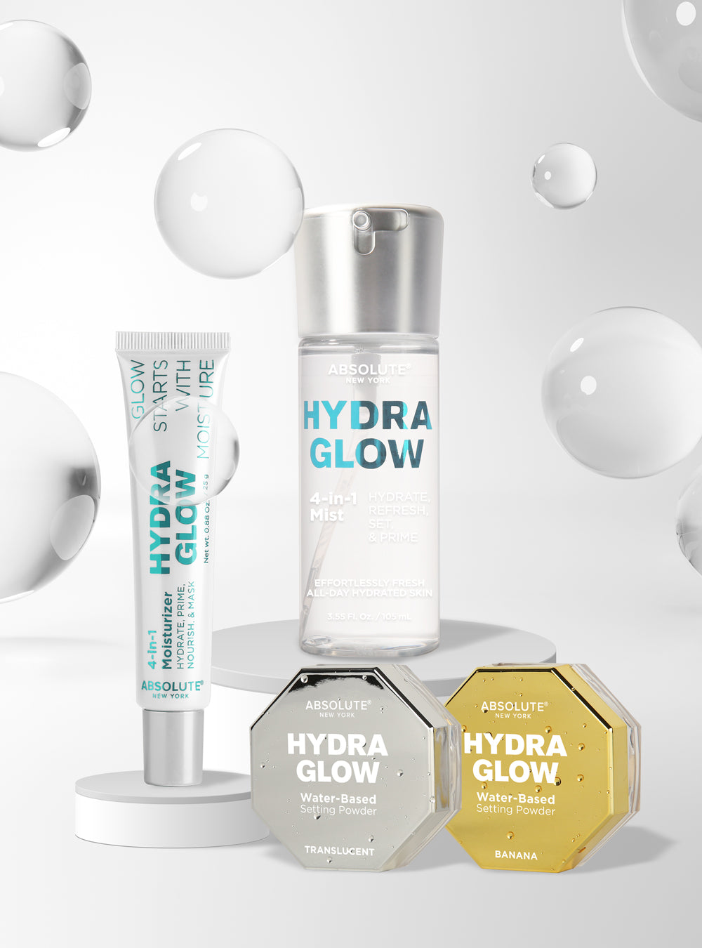 化粧水・ローション・トナー STARTERKIT AND HYDRAGLOW COMBO Hydra Glow Collection | Absolute New York