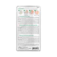 Exfoliating Foot Mask - back view #A613