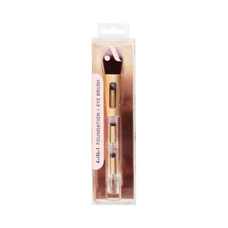 4-in-1 Foundation + Eye Brush | Multi-Purpose Makeup Brush - box #ABMB26