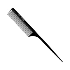 Professional Carbon Comb - Rat Tail Fine Tooth - product image #AHCB02