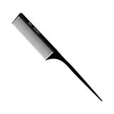 Professional Carbon Comb - Rat Tail Fine Tooth - product image #AHCB02