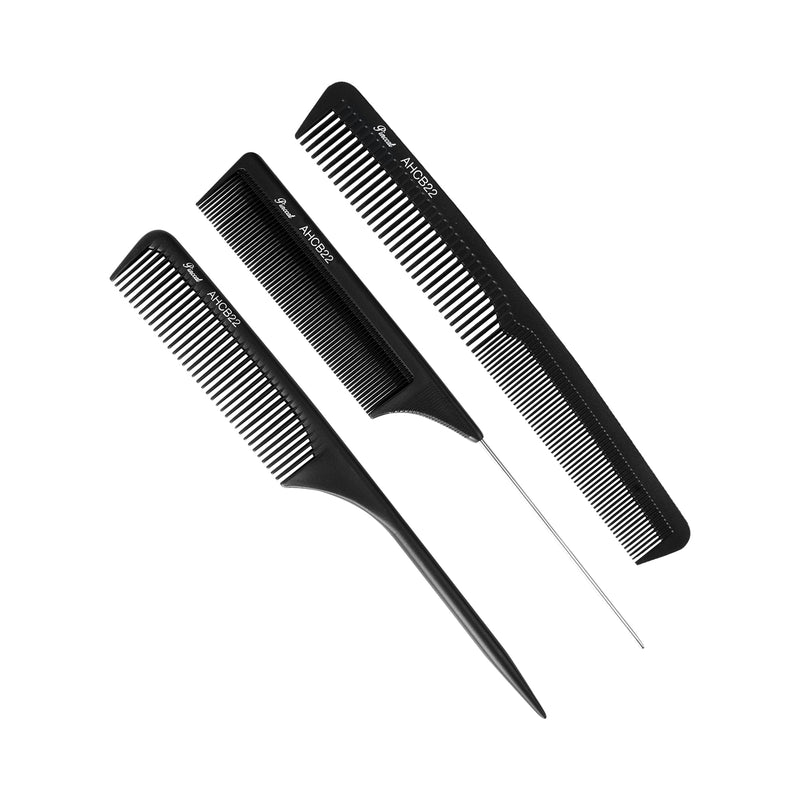 Professional Carbon Comb - Pinccat Carbon Comb 22 - product image #AHCB22