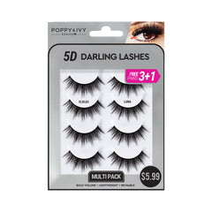 5D Darling Lashes - 4 Pairs - product image #ELDL63