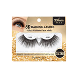 Poppy & Ivy 6D Darling Lashes 25mm Eyelashes- Ultra Volume Faux Mink - product image #ELDL82