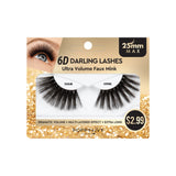 Poppy & Ivy 6D Darling Lashes 25mm Eyelashes- Ultra Volume Faux Mink - product image #ELDL86