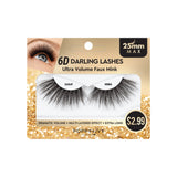 Poppy & Ivy 6D Darling Lashes 25mm Eyelashes- Ultra Volume Faux Mink - product image #ELDL87