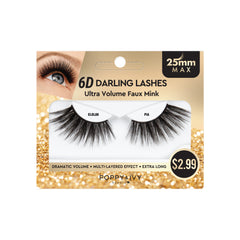 Poppy & Ivy 6D Darling Lashes 25mm Eyelashes- Ultra Volume Faux Mink - product image #ELDL88