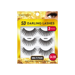 5D Darling Lashes - 3 Pairs - product image #ELDM07
