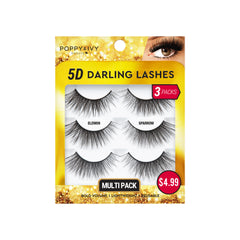 5D Darling Lashes - 3 Pairs - product image #ELDM09