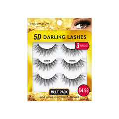 5D Darling Lashes - 3 Pairs - product image #ELDM14