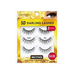 5D Darling Lashes - 3 Pairs - product image #ELDM16