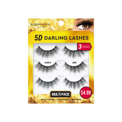 5D Darling Lashes - 3 Pairs - product image #ELDM18