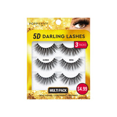 5D Darling Lashes - 3 Pairs - product image #ELDM24