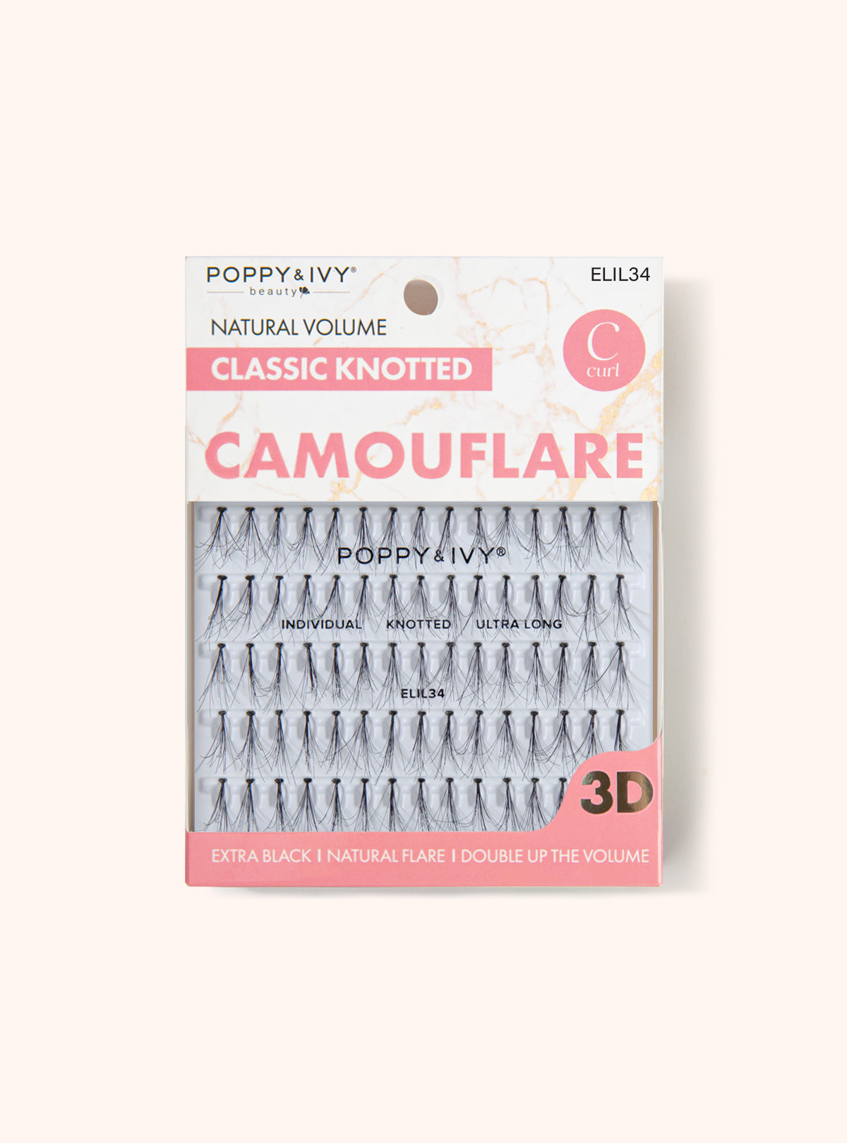 Camouflare Classic Knotted Individual Lash