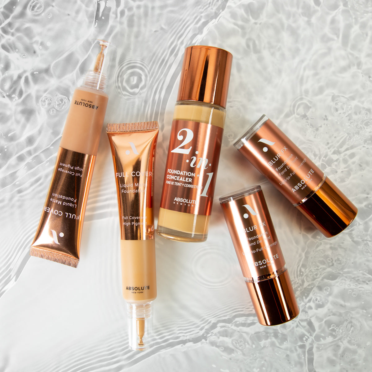 Absolute Foundation Foundation | FACE | ABSOLUTE NEW YORK - Official Site – Absolute New York