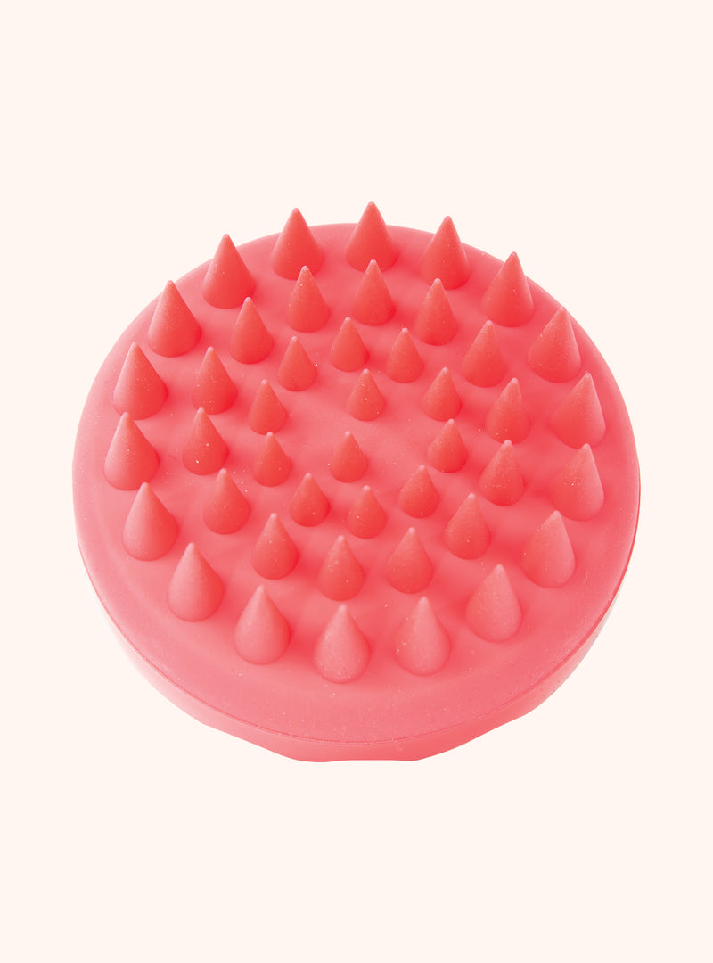Shampoo Brush Scalp Massager Pink