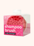 Shampoo Brush Scalp Massager Pink