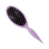 Curl Precision Styler Round Brush Purple - front view #HBCP01L