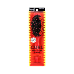 Curl Precision Styler Round Brush Red - front view #HBCP01R