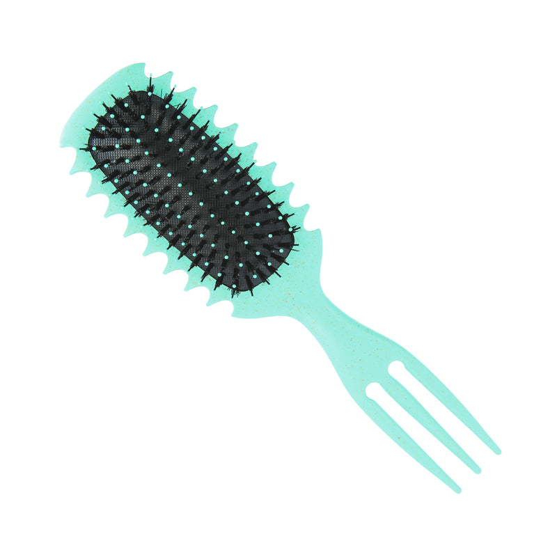 Curl Precision Styler Paddle Brush Mint - front view #HBCP02M
