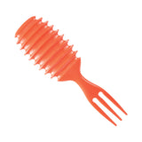 Curl Precision Styler Paddle Brush Red - back view #HBCP02R