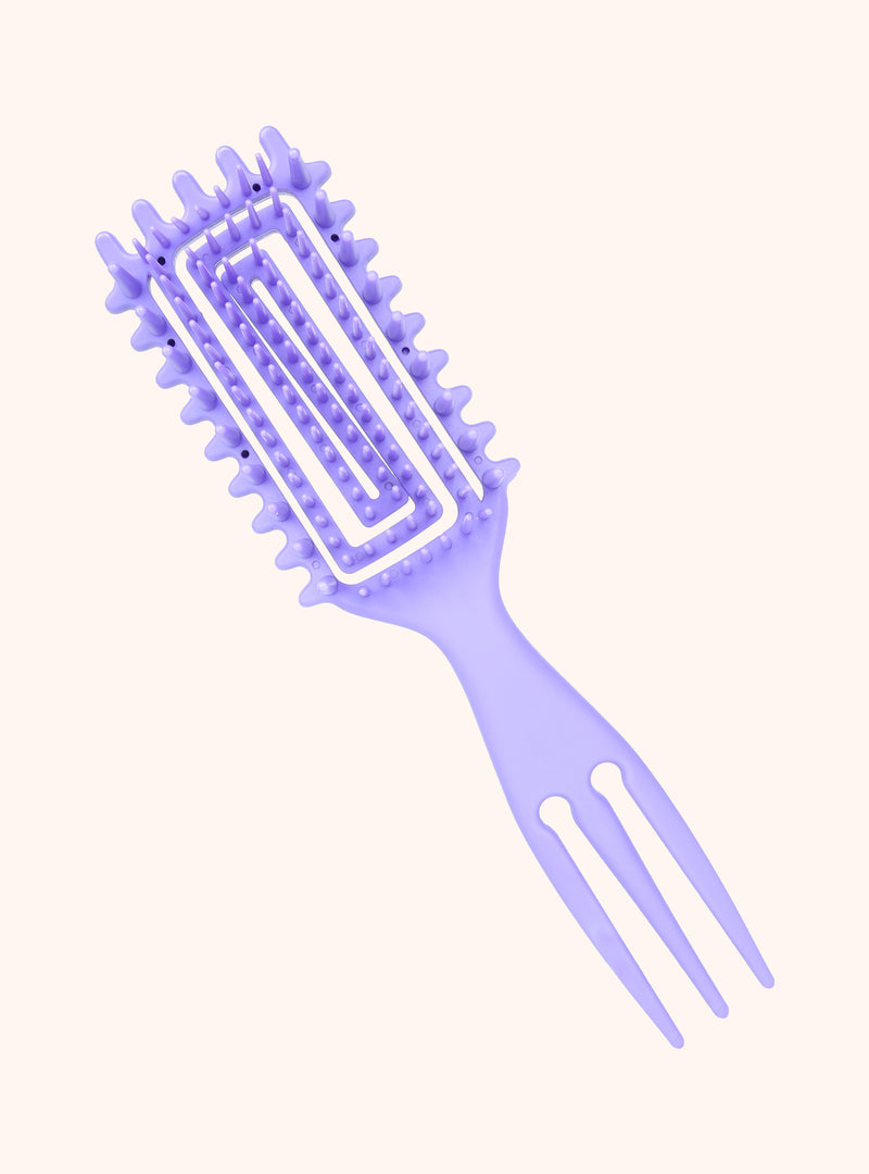 Curl Precision Styler Vented Brush Purple