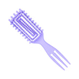 Curl Precision Styler Vented Brush Purple - front view #HBCP03L