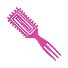 Curl Precision Styler Vented Brush Pink - back view #HBCP03P