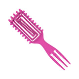Curl Precision Styler Vented Brush Pink - front view #HBCP03P