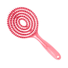 Round Detangling Brush Baby Pink - product image #HBDT04BP